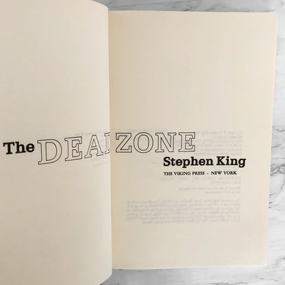 The Dead Zone by Stephen King [FIRST BOOK CLUB EDITION / 1979]