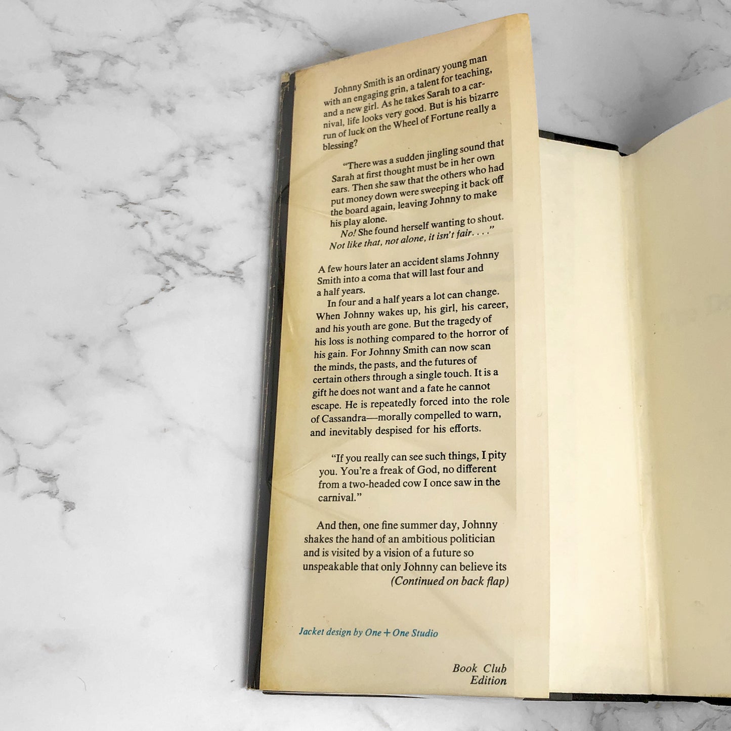 The Dead Zone by Stephen King [1979 HARDCOVER] BCE • 1979 *See Condition