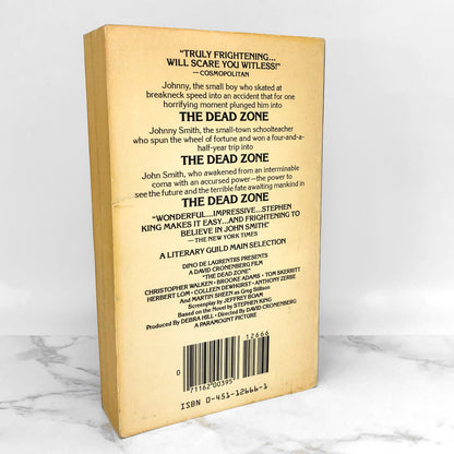 The Dead Zone by Stephen King [1983 MOVIE TIE-IN PAPERBACK]