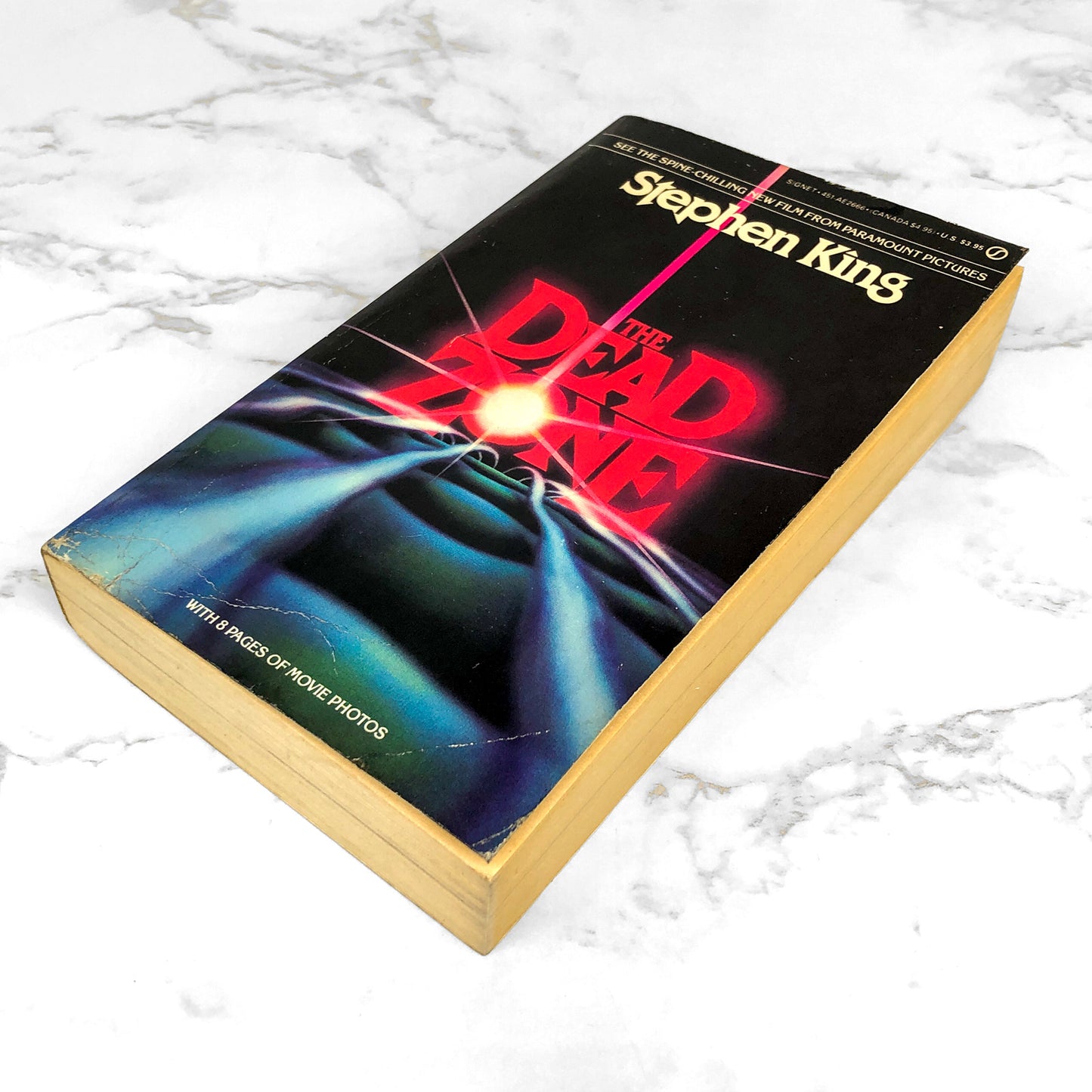 The Dead Zone by Stephen King [1983 MOVIE TIE-IN PAPERBACK]