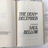 The Dean's December by Saul Bellow [1982 HARDCOVER]
