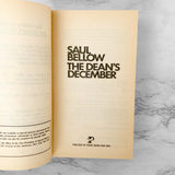 The Dean's December by Saul Bellow [1983 PAPERBACK]