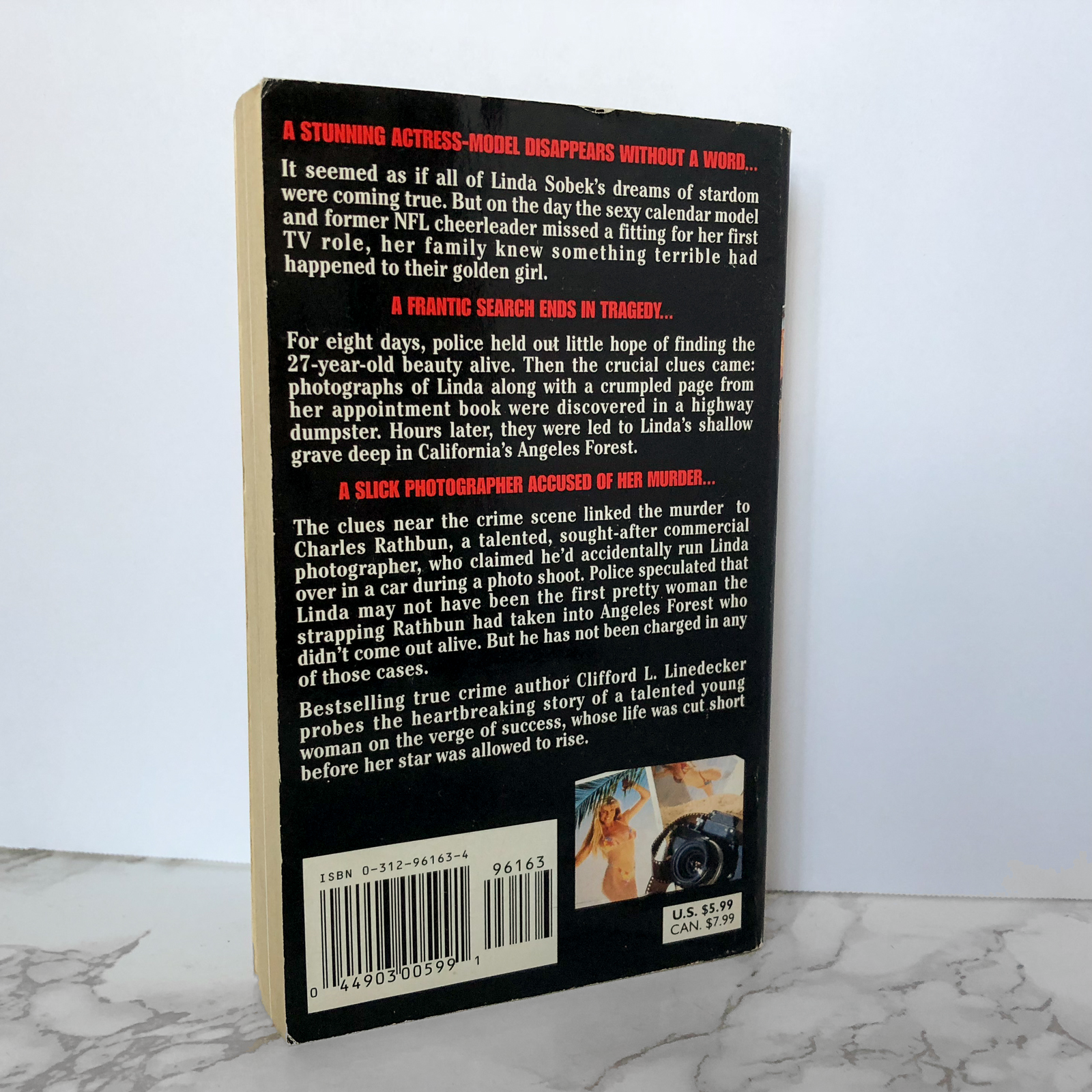 Death of a Model by Clifford L. Linedecker - Bookshop Apocalypse