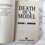Death of a Model by Clifford L. Linedecker - Bookshop Apocalypse