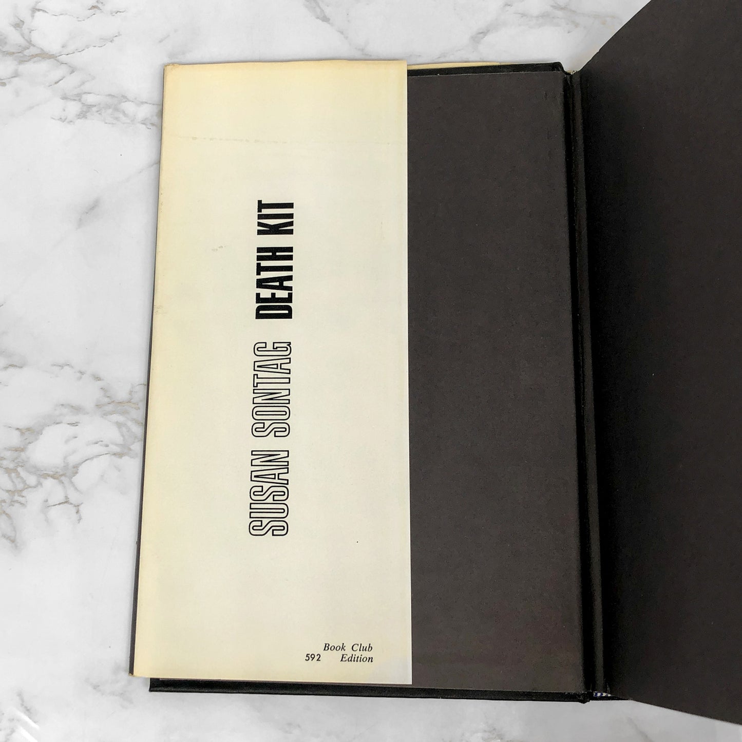 Death Kit by Susan Sontag [1967 HARDCOVER]