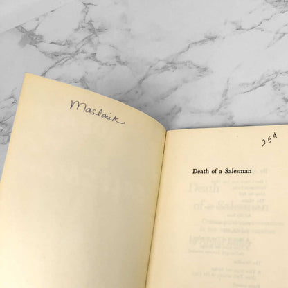 Death of a Salesman by Arthur Miller [1968 TRADE PAPERBACK]