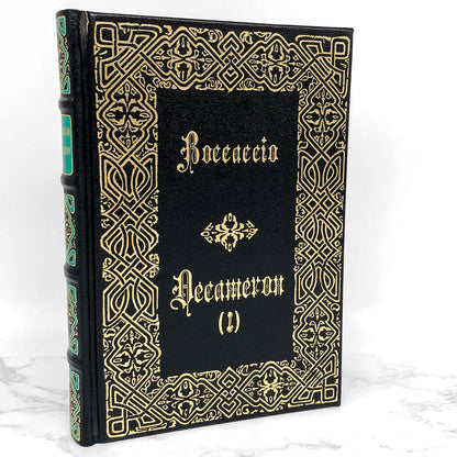 The Decameron Vol. 1 by Giovanni Boccaccio [1986 LEATHER BOUND HARDCOVER]