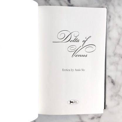 Delta of Venus: Erotica by Anaïs Nin [HARDCOVER RE-ISSUE]