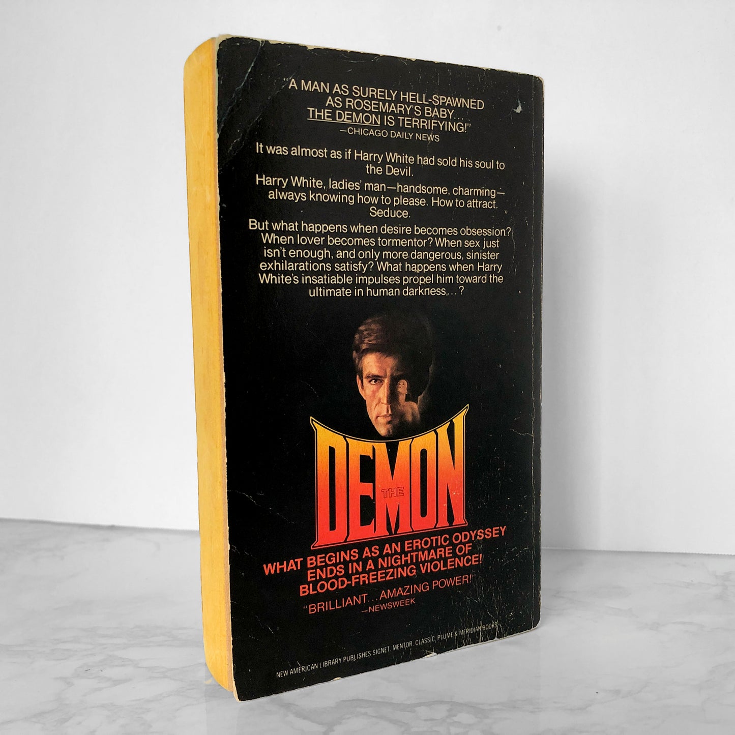 The Demon by Hubert Selby Jr. [FIRST PAPERBACK PRINTING] - Bookshop Apocalypse