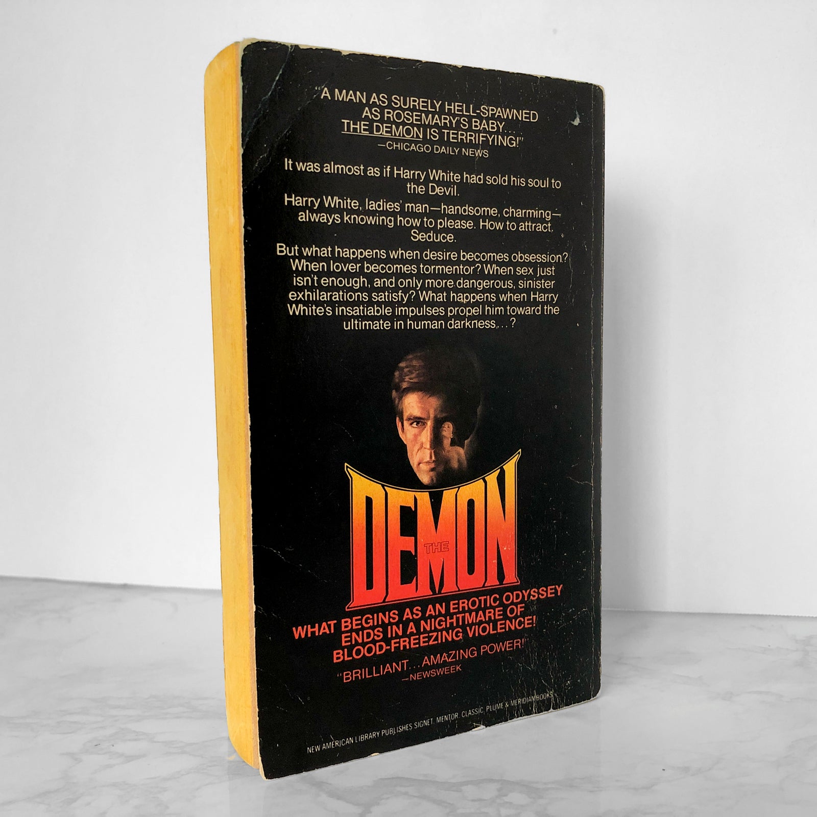 The Demon by Hubert Selby Jr. [FIRST PAPERBACK PRINTING] - Bookshop Apocalypse