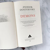 Demons aka The Possessed by Fyodor Dostoevsky [EVERYMAN'S LIBRARY] - Bookshop Apocalypse