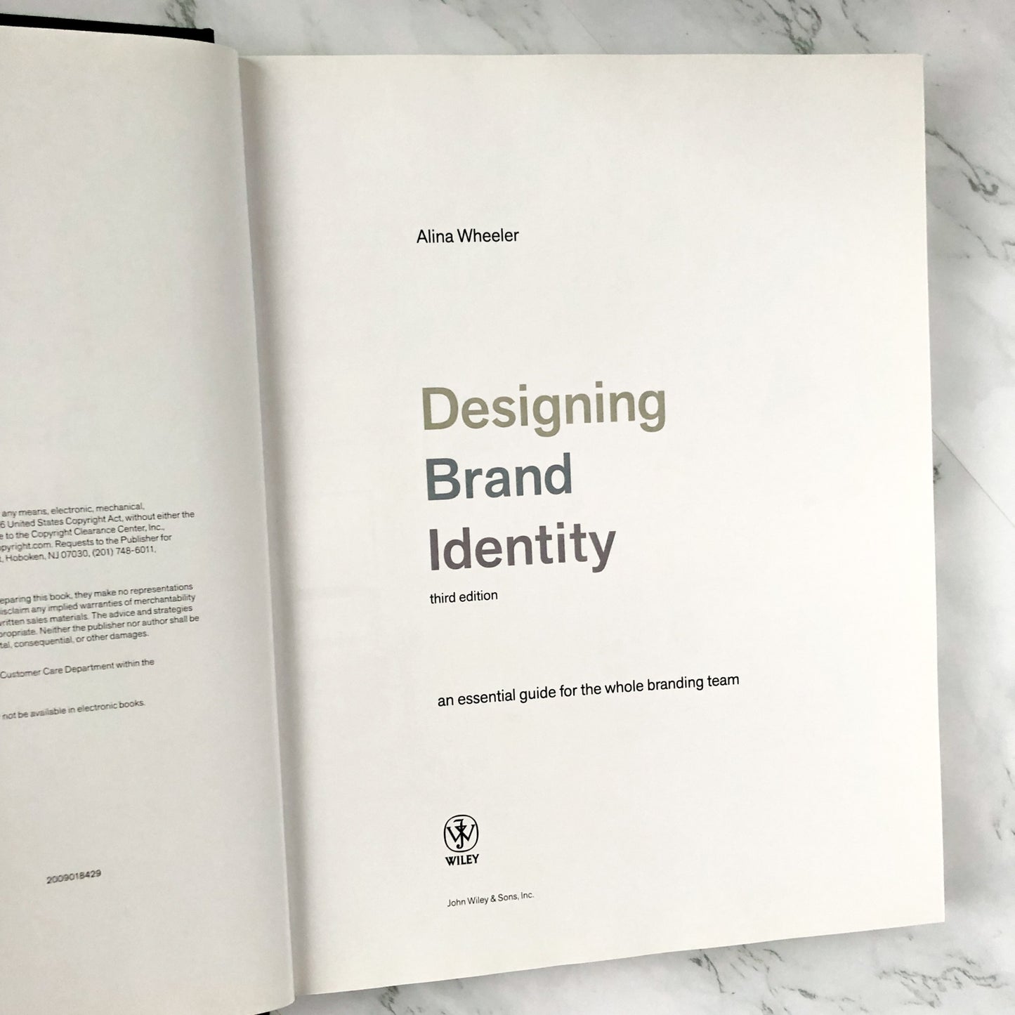 Designing Brand Identity by Alina Wheeler [THIRD EDITION] - Bookshop Apocalypse