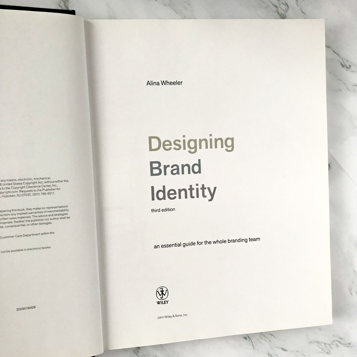 Designing Brand Identity by Alina Wheeler [THIRD EDITION] - Bookshop Apocalypse