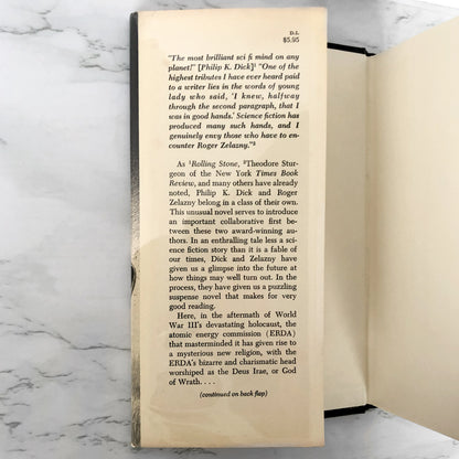 Deus Irae by Philip K. Dick & Roger Zelazny [FIRST EDITION • FIRST PRINTING] 1976 • Doubleday