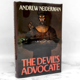 The Devil's Advocate by Andrew Neiderman [U.K. HARDCOVER FIRST EDITION] 1990 • Century Legend