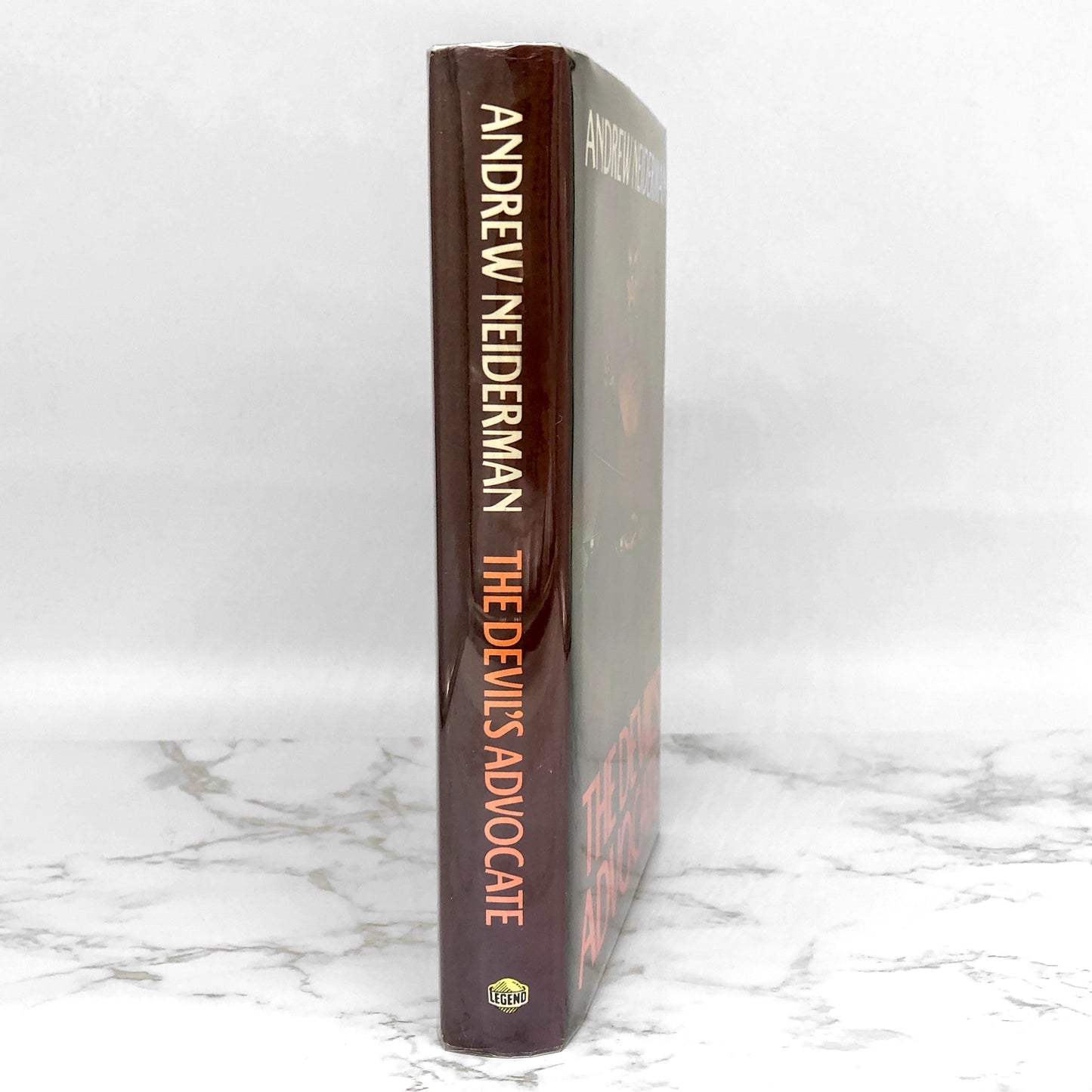 The Devil's Advocate by Andrew Neiderman [U.K. FIRST EDITION] 1990 • Century Legend