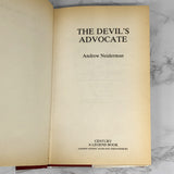 The Devil's Advocate by Andrew Neiderman [U.K. HARDCOVER FIRST EDITION] 1990 • Century Legend