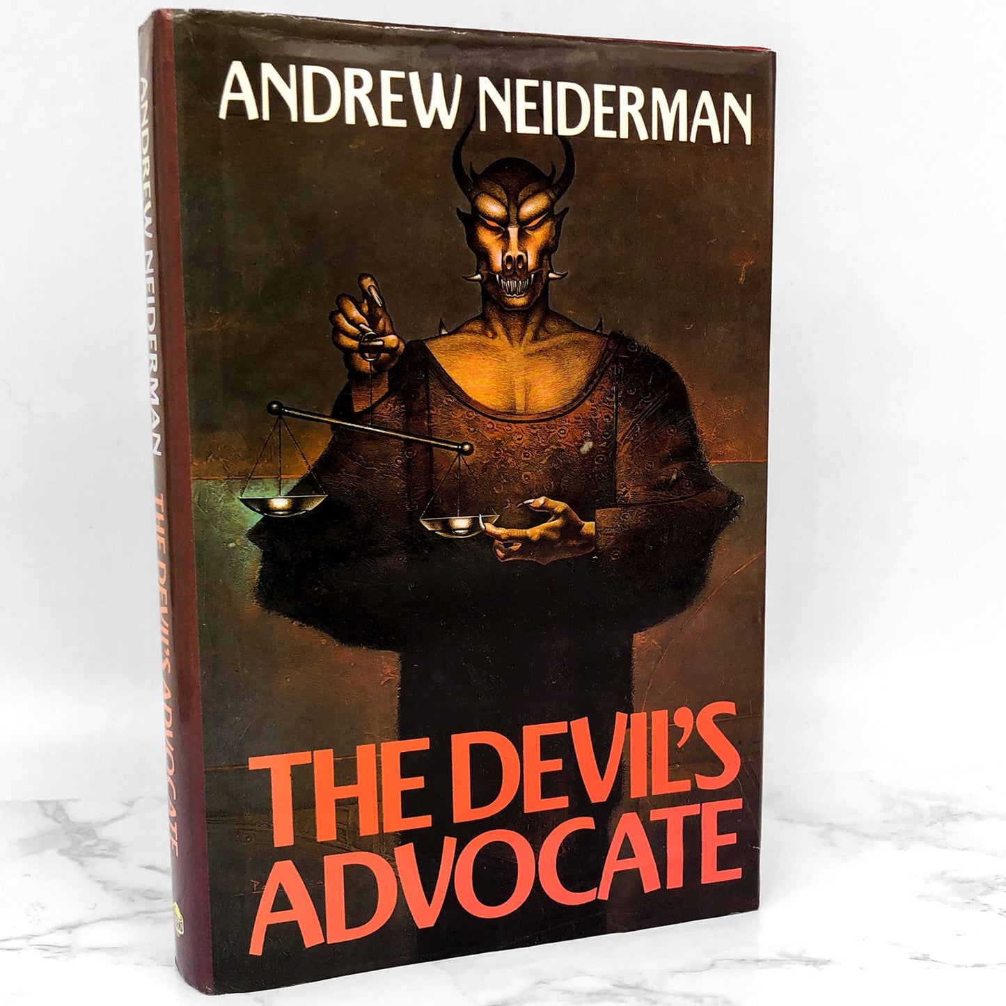 The Devil's Advocate by Andrew Neiderman [U.K. FIRST EDITION] 1990 • Century Legend