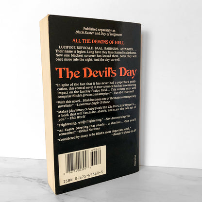 The Devil's Day: Black Easter and The Day After Judgment by James Blish [FIRST PAPERBACK PRINTING]