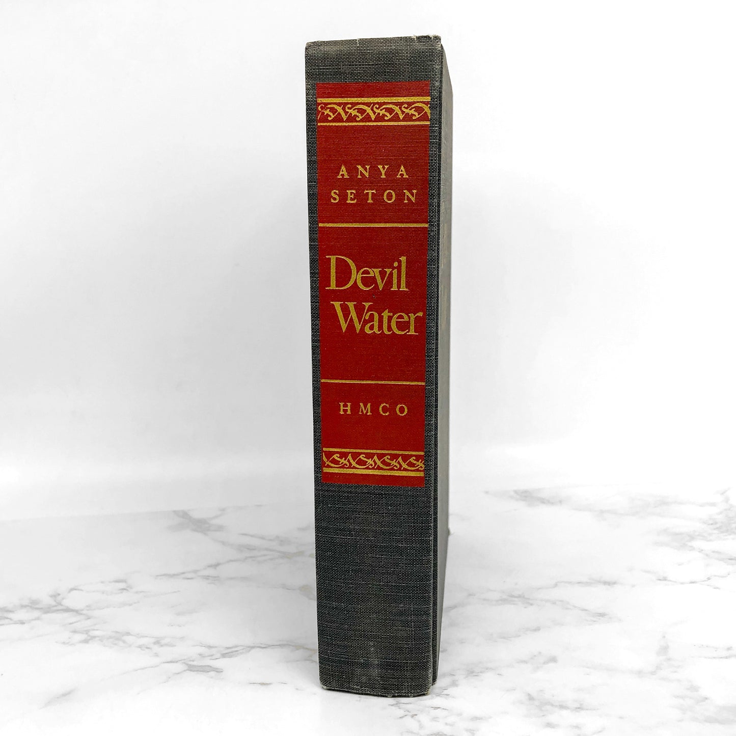 Devil Water by Anya Seton [FIRST EDITION • FIRST PRINTING] 1962 • Houghton Mifflin