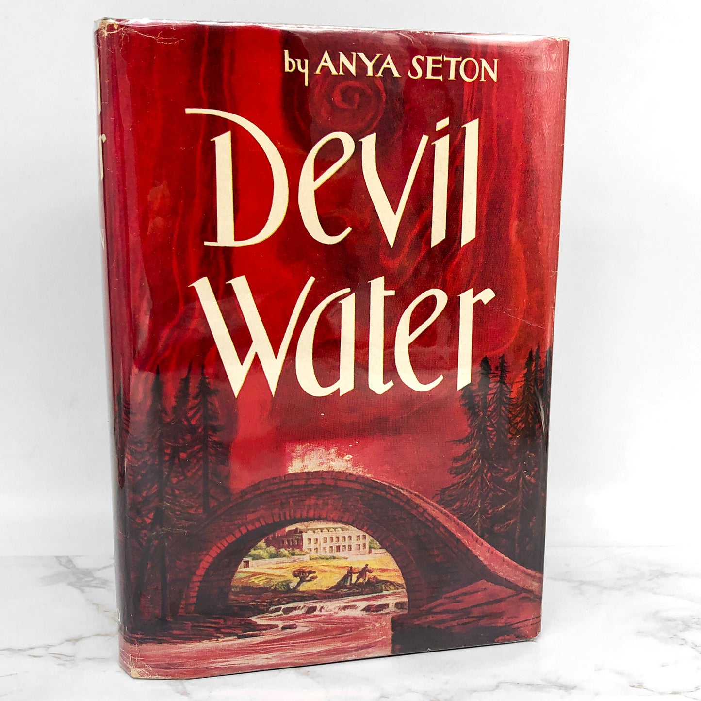 Devil Water by Anya Seton [FIRST EDITION • FIRST PRINTING] 1962 • Houghton Mifflin