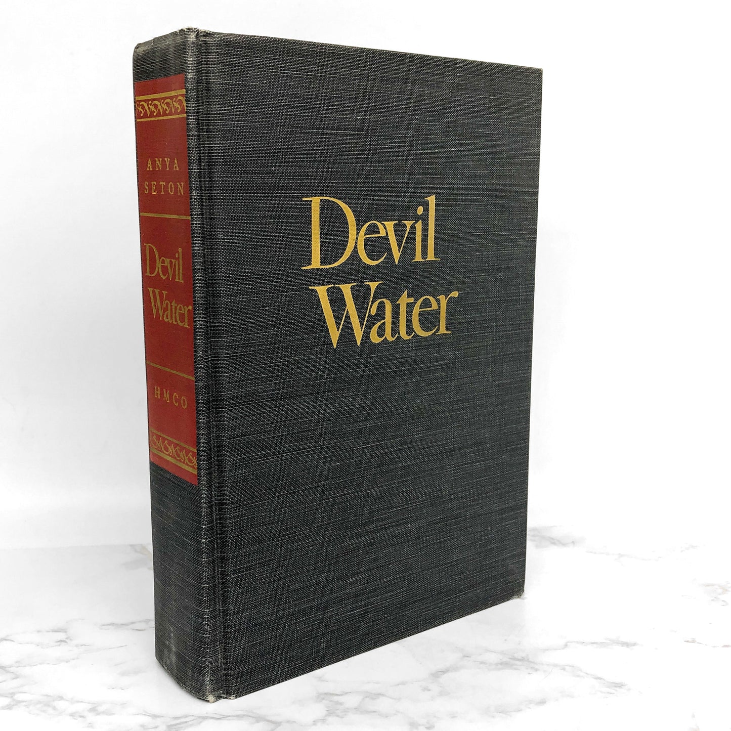 Devil Water by Anya Seton [FIRST EDITION • FIRST PRINTING] 1962 • Houghton Mifflin