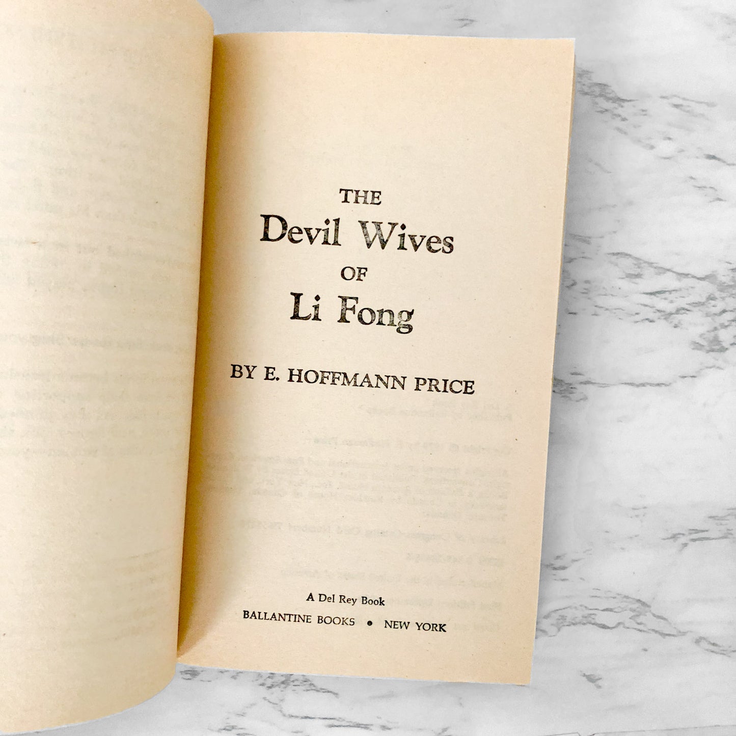 The Devil Wives of Li Fong by E. Hoffmann Price [FIRST EDITION] 1979