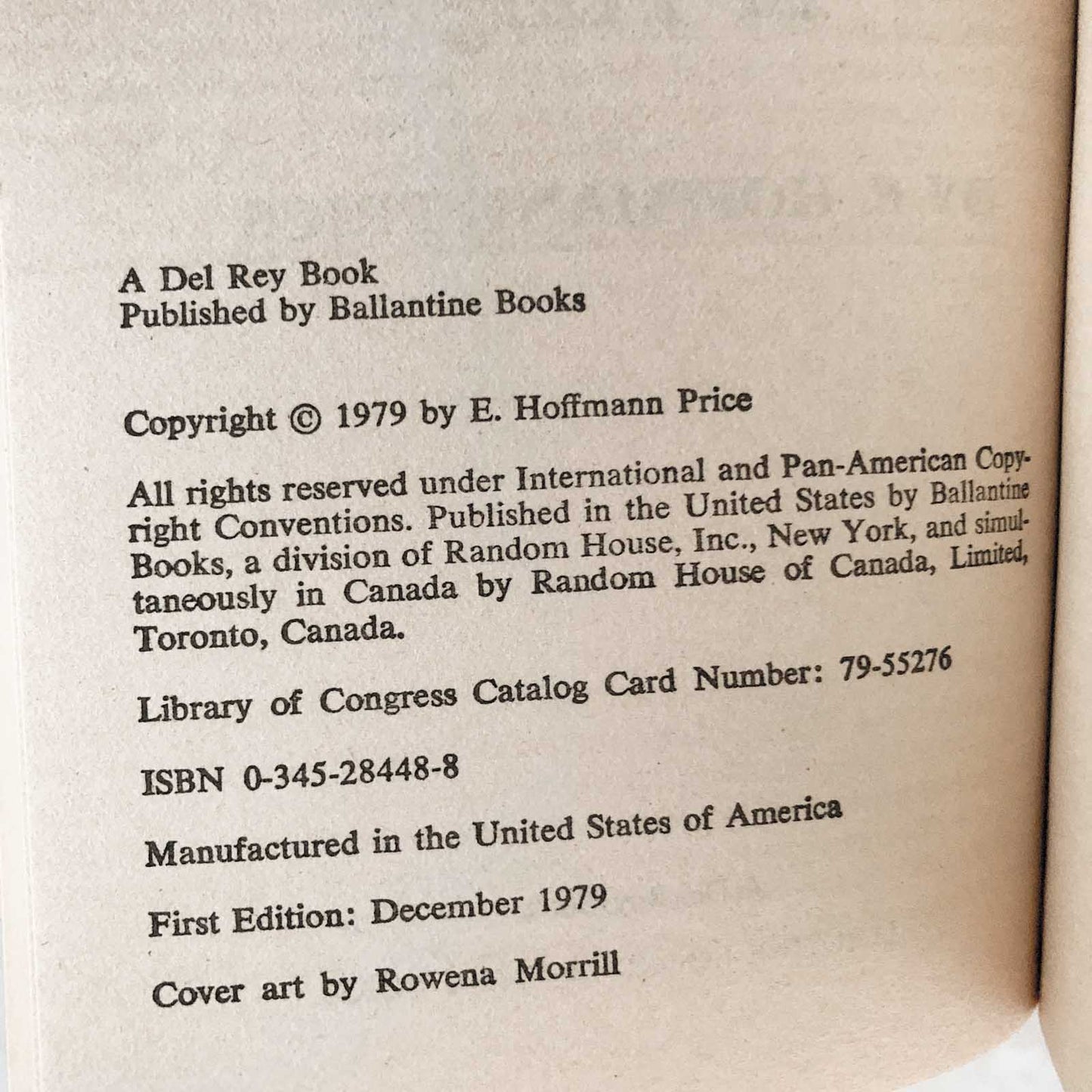 The Devil Wives of Li Fong by E. Hoffmann Price [FIRST EDITION] 1979