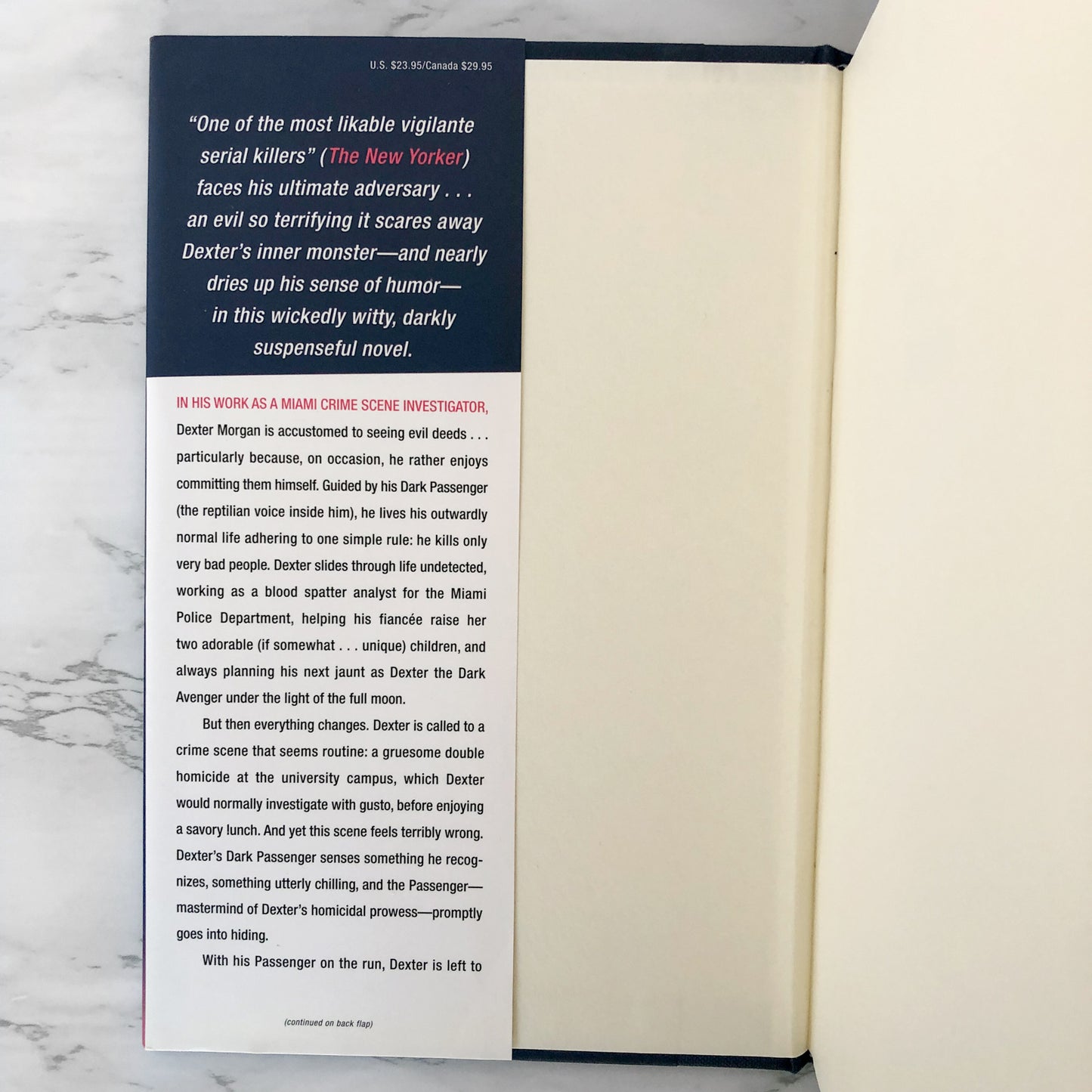 Dexter in the Dark by Jeff Lindsay [FIRST EDITION] 2007 • Dexter #3