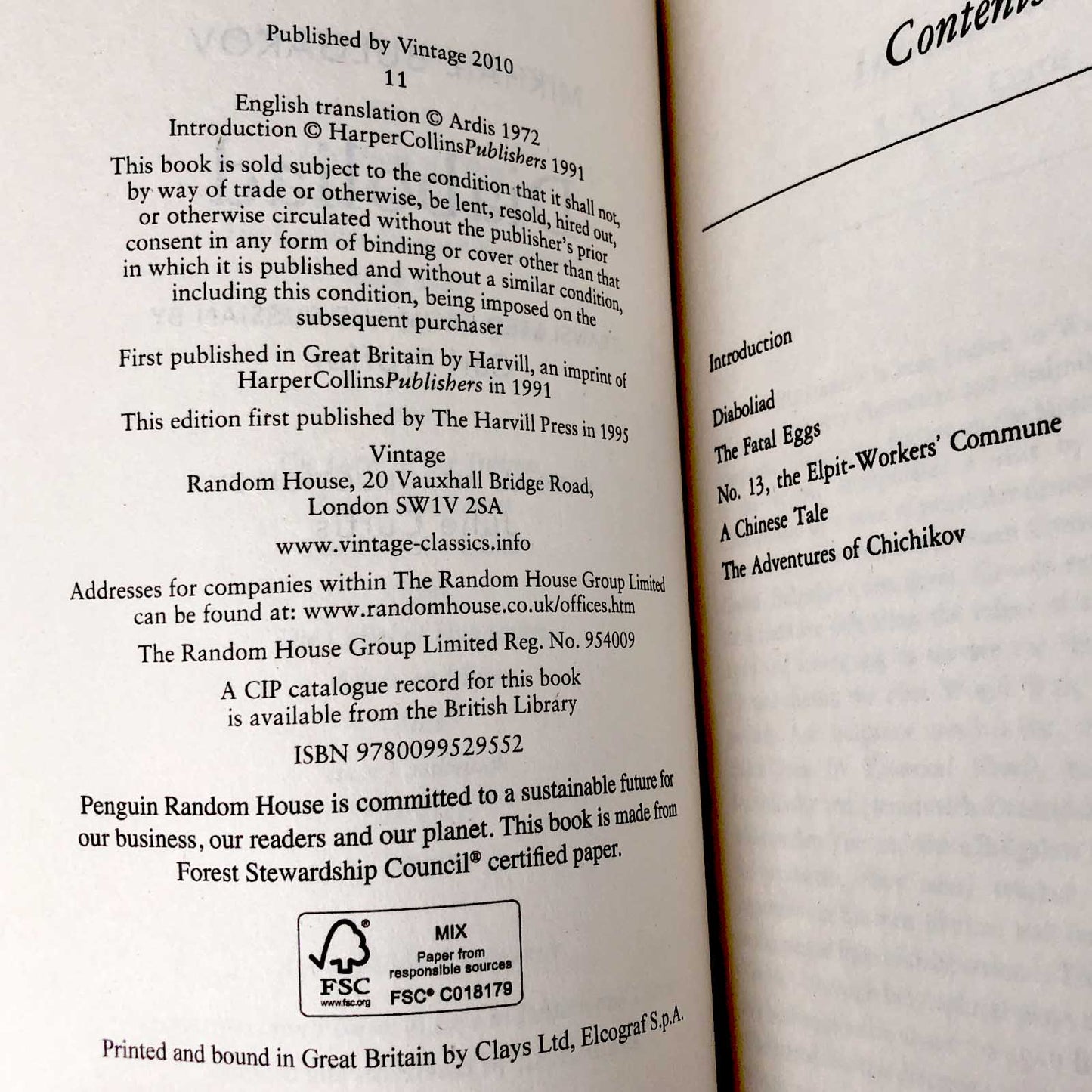 Diaboliad by Mikhail Bulgakov [U.K. TRADE PAPERBACK] 2010