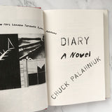 Diary by Chuck Palahniuk [FIRST EDITION / FIRST PRINTING] - Bookshop Apocalypse