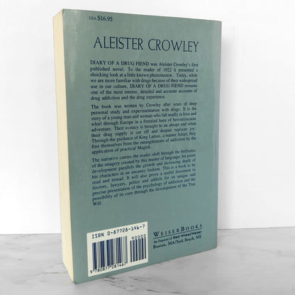 Diary of a Drug Fiend by Aleister Crowley [TRADE PAPERBACK / 2001]