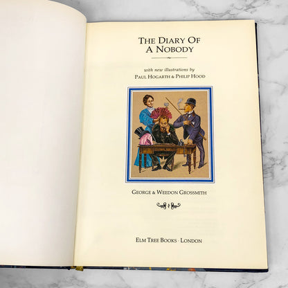 The Diary of a Nobody by George & Weedon Grossmith [U.K. LEATHER-BOUND LIMITED ILLUSTRATED EDITION] 1984