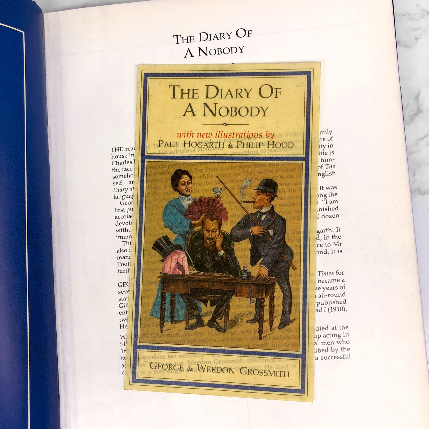 The Diary of a Nobody by George & Weedon Grossmith [U.K. LEATHER-BOUND LIMITED ILLUSTRATED EDITION] 1984
