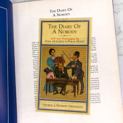 The Diary of a Nobody by George & Weedon Grossmith [U.K. LEATHER-BOUND LIMITED ILLUSTRATED EDITION] 1984