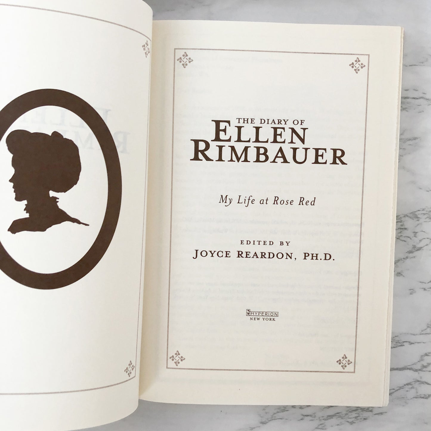 The Diary of Ellen Rimbauer: My Life at Rose Red by Joyce Reardon [FIRST EDITION / 2001]