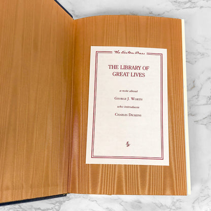 Dickens: A Biography by Fred Kaplan [THE EASTON PRESS] 1991