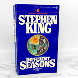 Different Seasons by Stephen King [FIRST PAPERBACK PRINTING] 1983 • Blue Variant