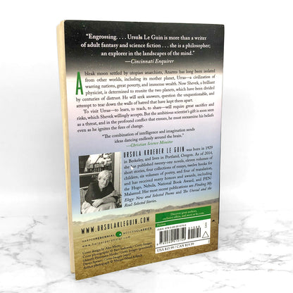 The Dispossessed by Ursula K. Le Guin [TRADE PAPERBACK RE-ISSUE] 2014 • Harper Perennial