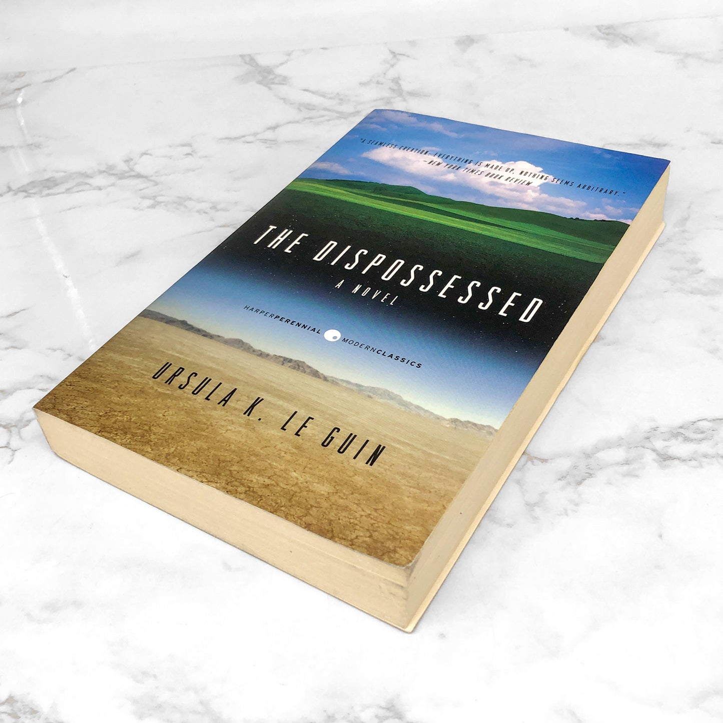 The Dispossessed by Ursula K. Le Guin [TRADE PAPERBACK RE-ISSUE] 2014 • Harper Perennial