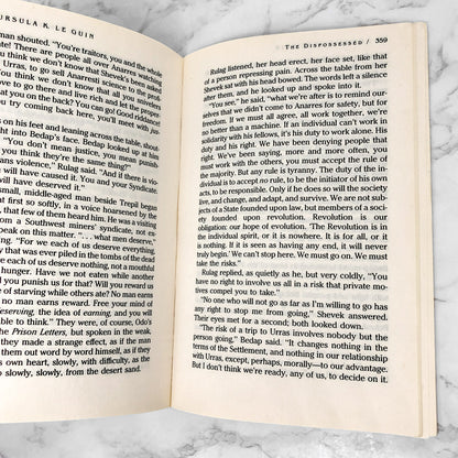 The Dispossessed by Ursula K. Le Guin [TRADE PAPERBACK RE-ISSUE] 2014 • Harper Perennial