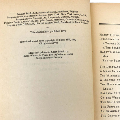 The Distracted Preacher & Other Tales by Thomas Hardy [1979 U.K. PAPERBACK]
