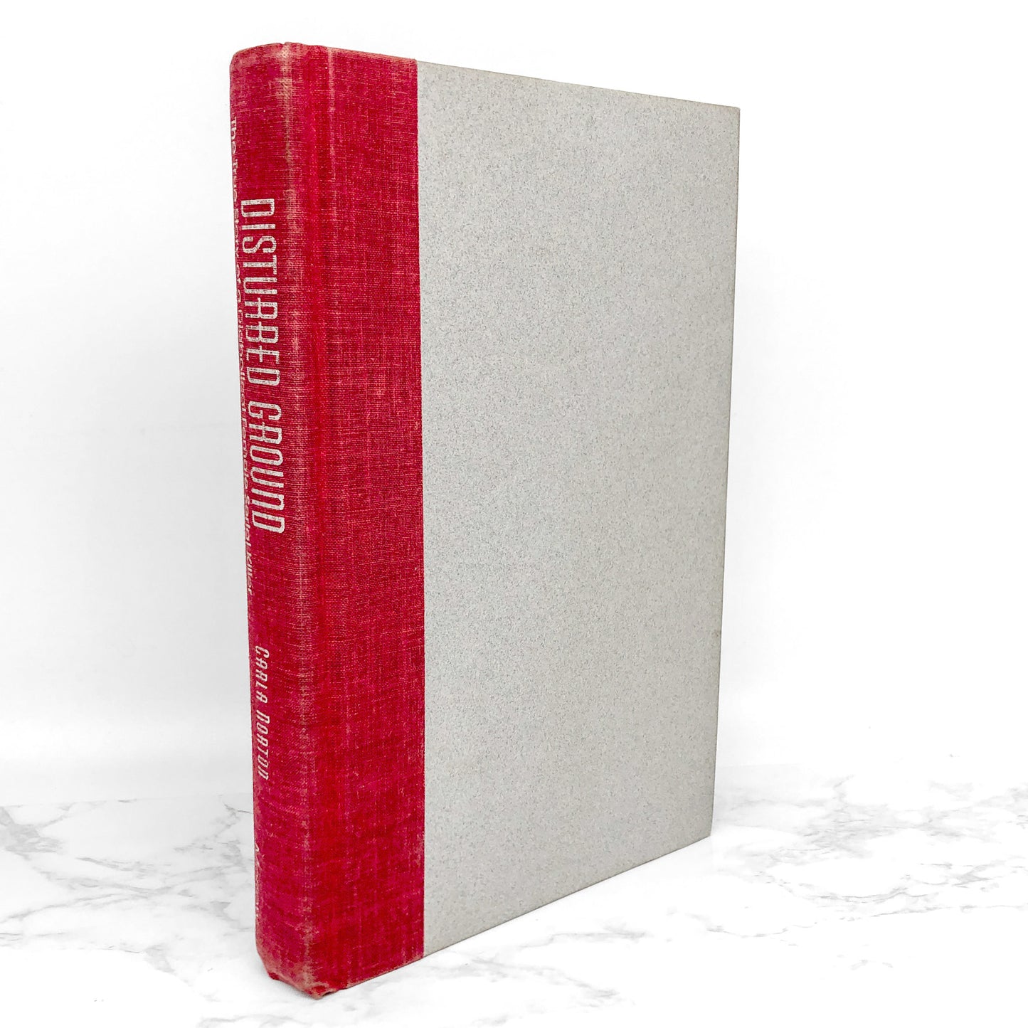 Disturbed Ground: The True Story of a Diabolical Female Serial Killer by Carla Norton [FIRST EDITION] 1994