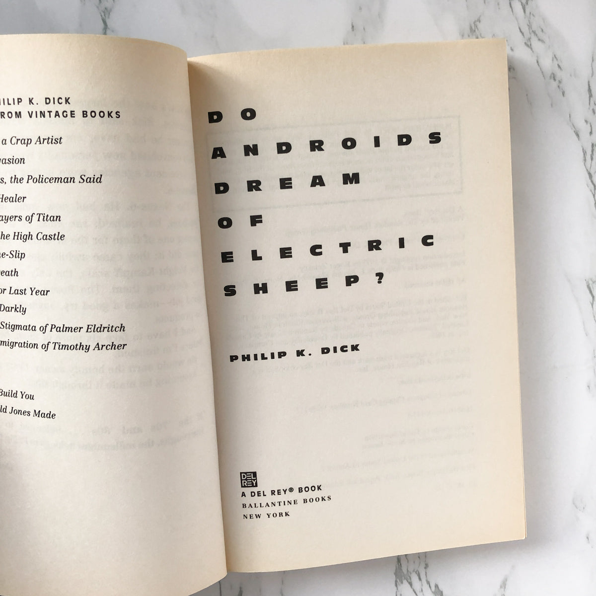 Do Androids Dream of Electric Sheep by Philip K. Dick [TRADE PAPERBACK / 1996] - Bookshop Apocalypse