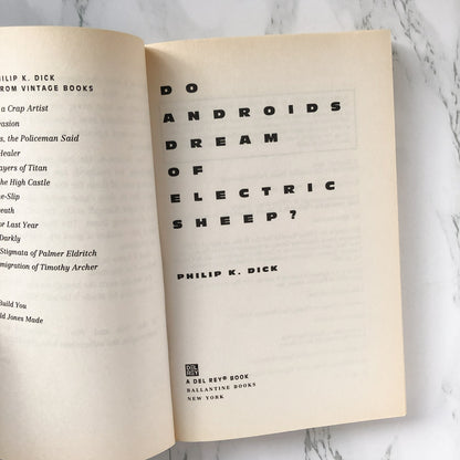 Do Androids Dream of Electric Sheep by Philip K. Dick [TRADE PAPERBACK / 1996] - Bookshop Apocalypse