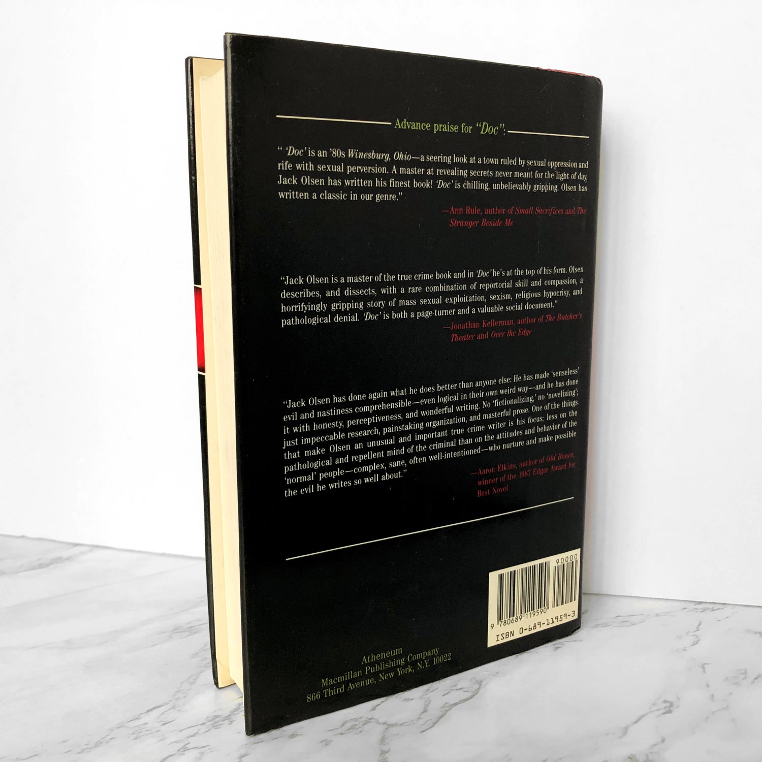 Doc: The Rape of the Town of Lovell by Jack Olsen [FIRST EDITION / FIRST PRINTING] - Bookshop Apocalypse