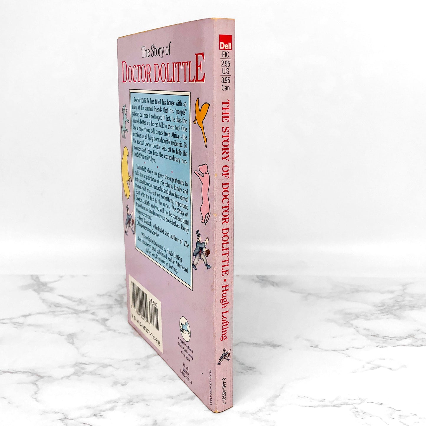 The Story of Doctor Doolittle by Hugh Lofting [TRADE PAPERBACK] 1988