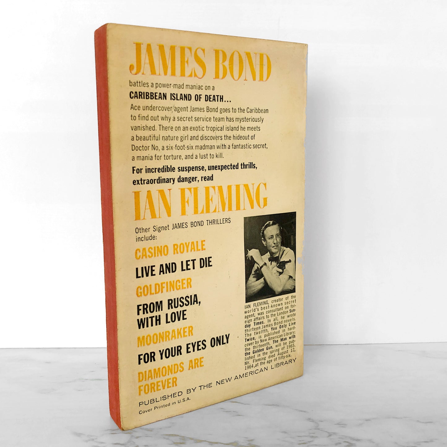 Doctor No [James Bond #6] by Ian Fleming [1958 PAPERBACK]