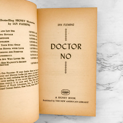 Doctor No [James Bond #6] by Ian Fleming [1958 PAPERBACK]
