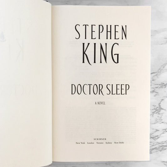 Doctor Sleep by Stephen King [FIRST EDITION • FIRST PRINTING] 2013